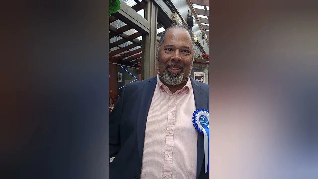 David Kurten visits Walthamstow market for London Mayor campaign