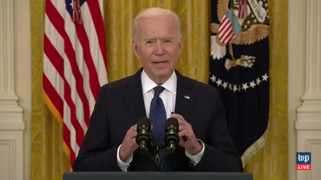 Joe Biden Claims Workers Aren’t Being Paid To Stay Home, Gets Confused, Says The Exact Opposite