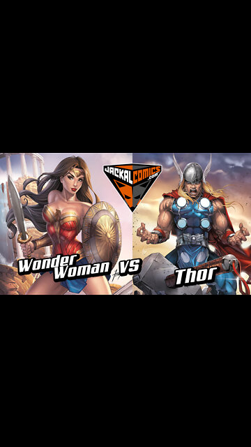 WONDER WOMAN Vs. THOR - Comic Book Battles: Who Would Win In A Fight?