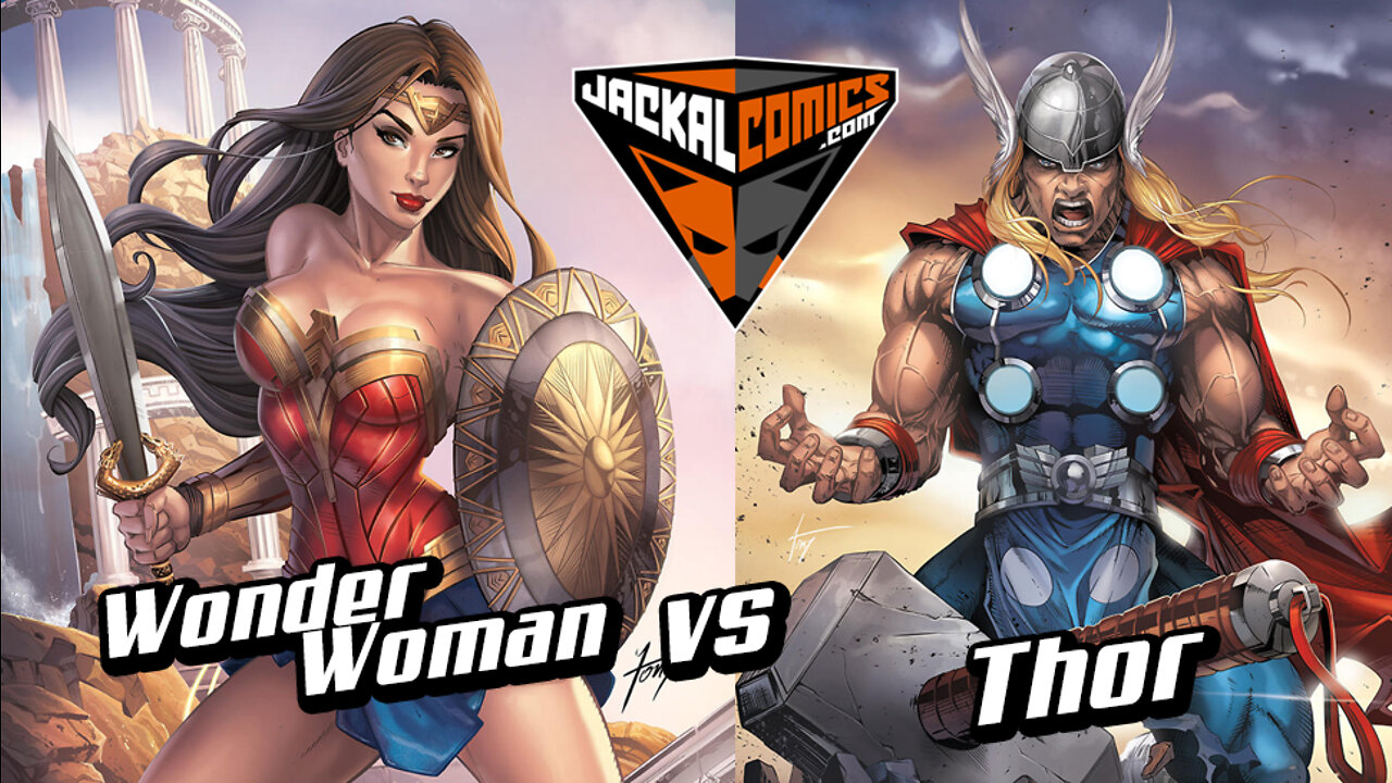 WONDER WOMAN Vs. THOR - Comic Book Battles: Who Would Win In A Fight?