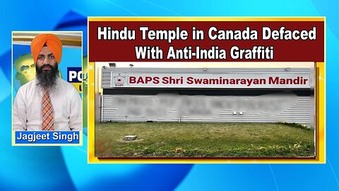 "Khalistan Referendum Countdown: Who is Behind the Controversial Graffiti?"