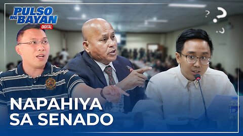 'Pag usapang NPA na, nahihirapan na siyang makipag-debate; Raoul Manuel napahiya sa Senado