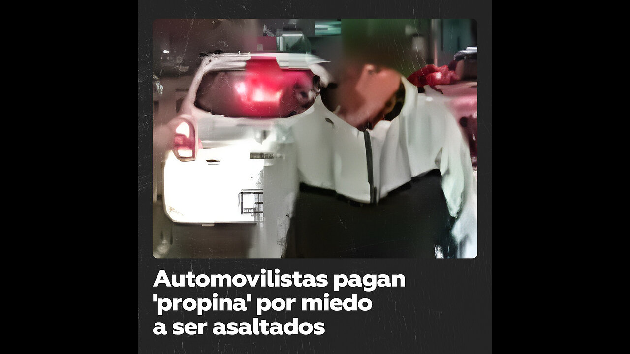 Sujetos extorsionan a automovilistas en Ciudad de México