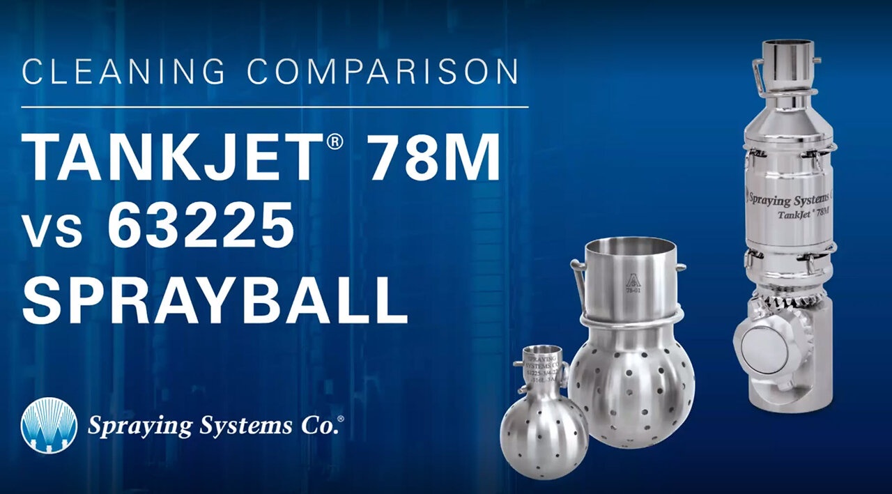 TankJet 78M vs Sprayball Tank Cleaners