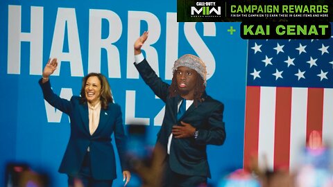 Kai Cenat & Kamala Harris Campaign Stream