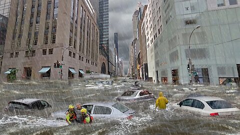 California Sink Underwater! Heavy Floods Swept Away Many Vehicles in San Francisco