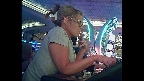 Candid Smoking Sexy Woman 109