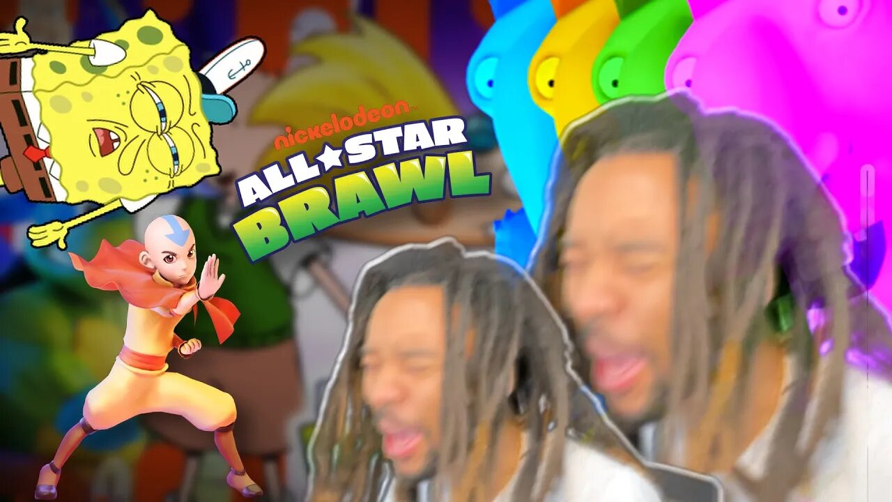 The Worst Nickelodeon All Star Brawl Player Ever 😭