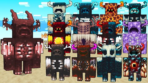 BULKY WARDEN Vs ALL Wardens PLUS+ (Anniversary Edition) / Minecraft Mob Battle