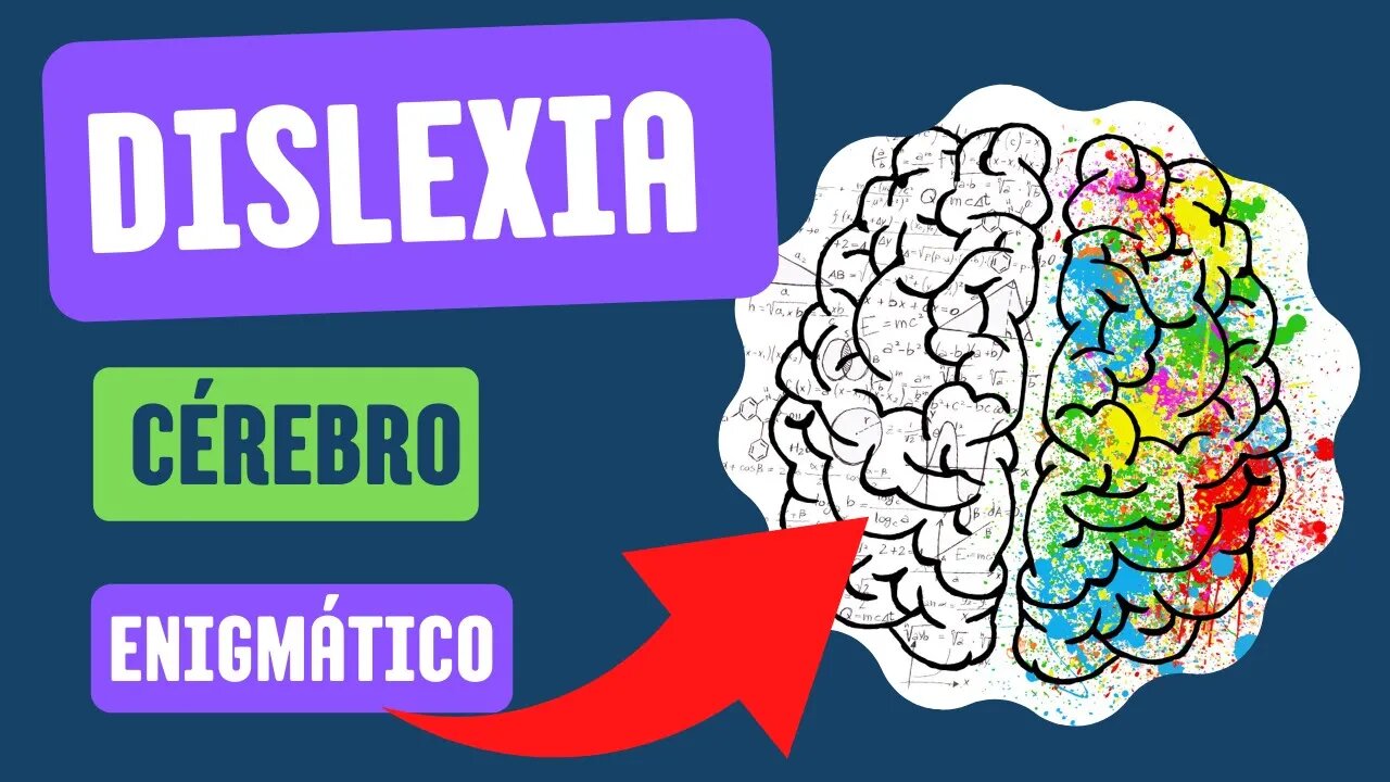 Dislexia: quando seu cérebro só recebe quebra-cabeças enigmáticos.