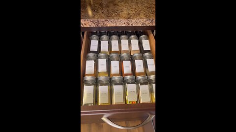 SpaceAid Spice Drawer Organizer for Cheap Sale