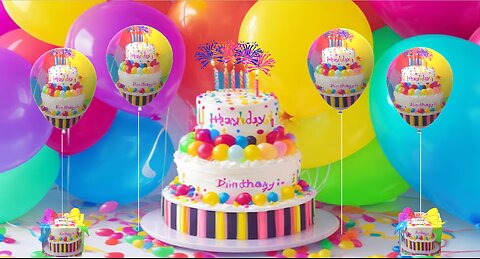 Happy Birthday 3D - Happy Birthday - Happy Birthday To You - Happy Birthday Song