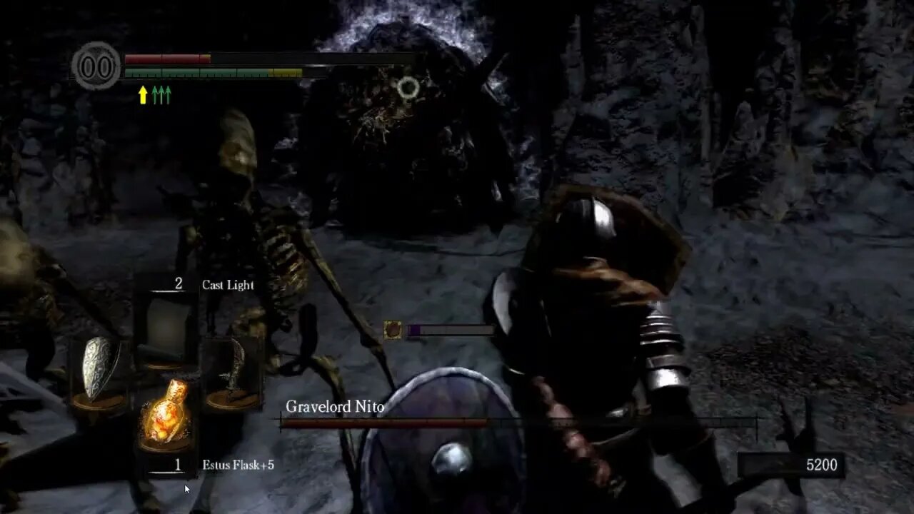 Dark Souls - Defeating Gravelord Nito NG+1