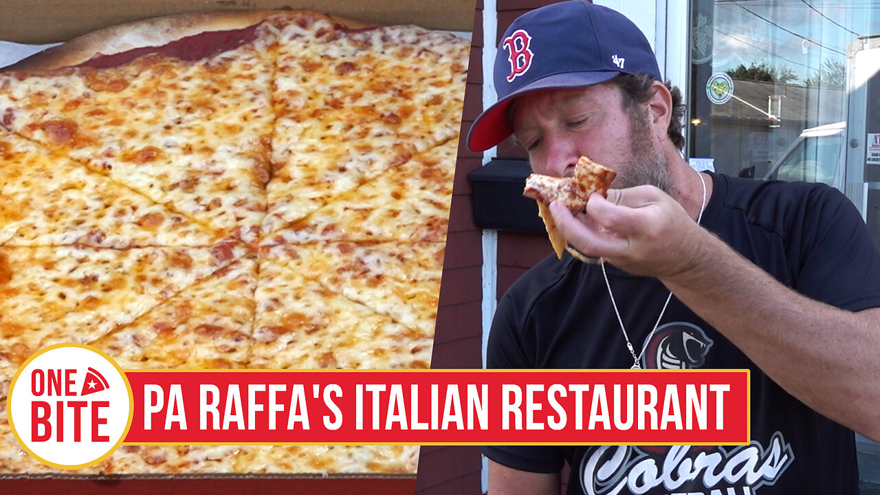 Barstool Pizza Review - Pa Raffa's Italian Restaurant (New Bedford, MA) presented by NASCAR