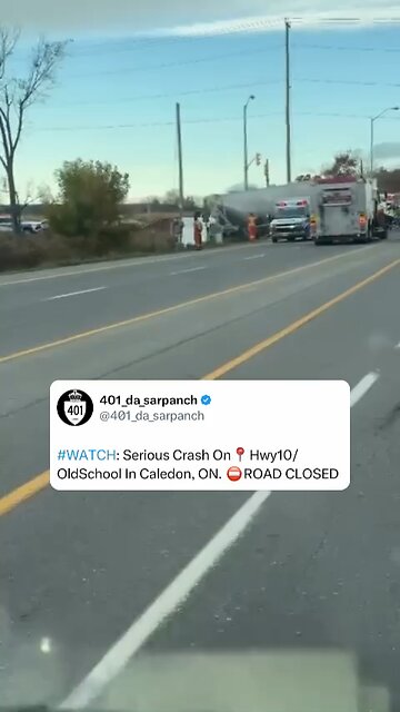 Truck Accident in Caledon Ontario