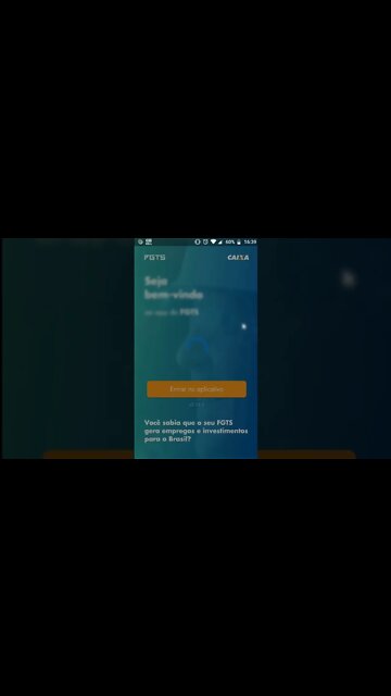 Simular SAQUE ANIVERSÁRIO do FGTS #shorts