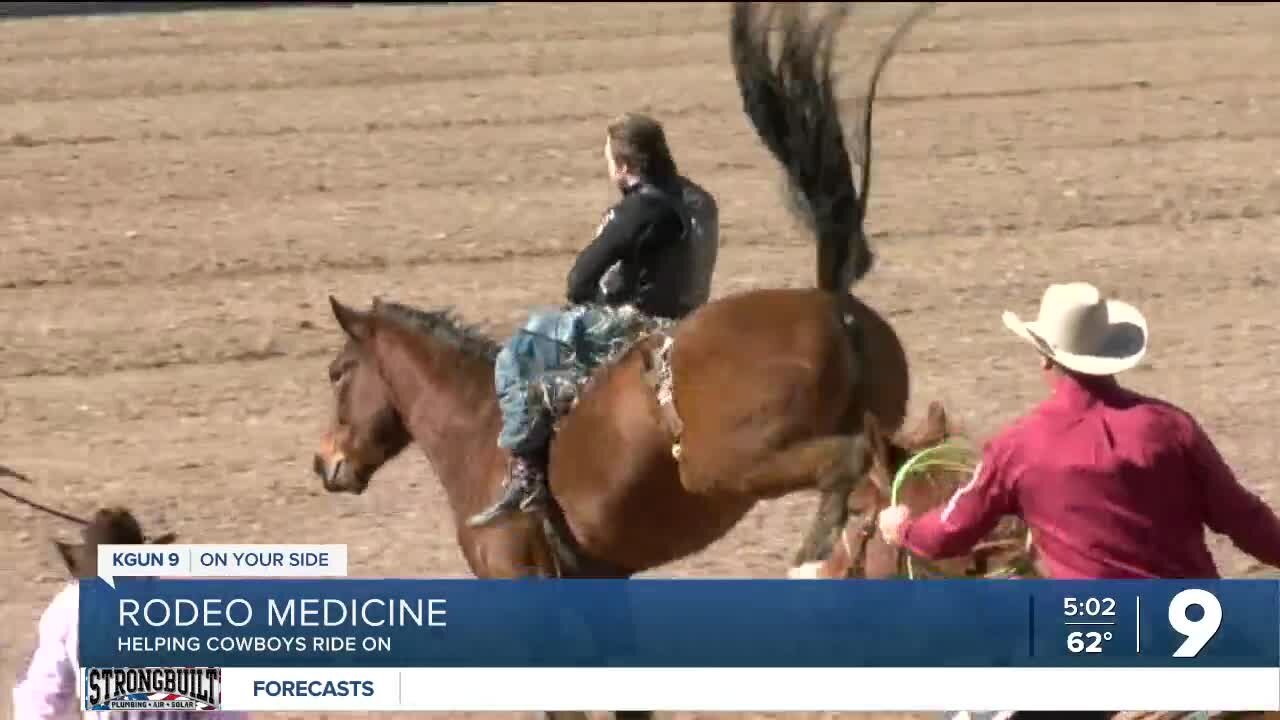 Rodeo: The medical help that keeps cowboys in the saddle