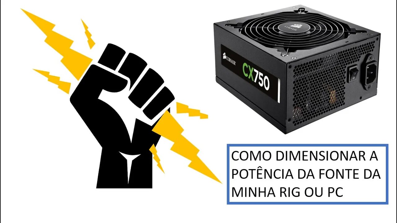 Como dimensionar a fonte correta para sua RIG ou PC