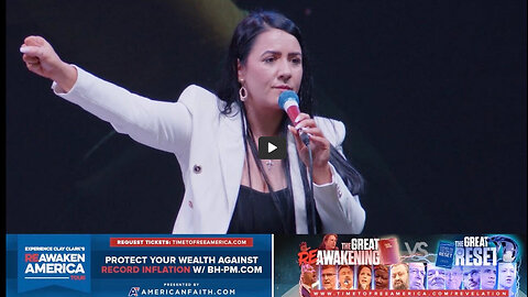 The Mark of the Totalitarians - Maria Zeee at the Reawaken America Tour, Las Vegas 2023