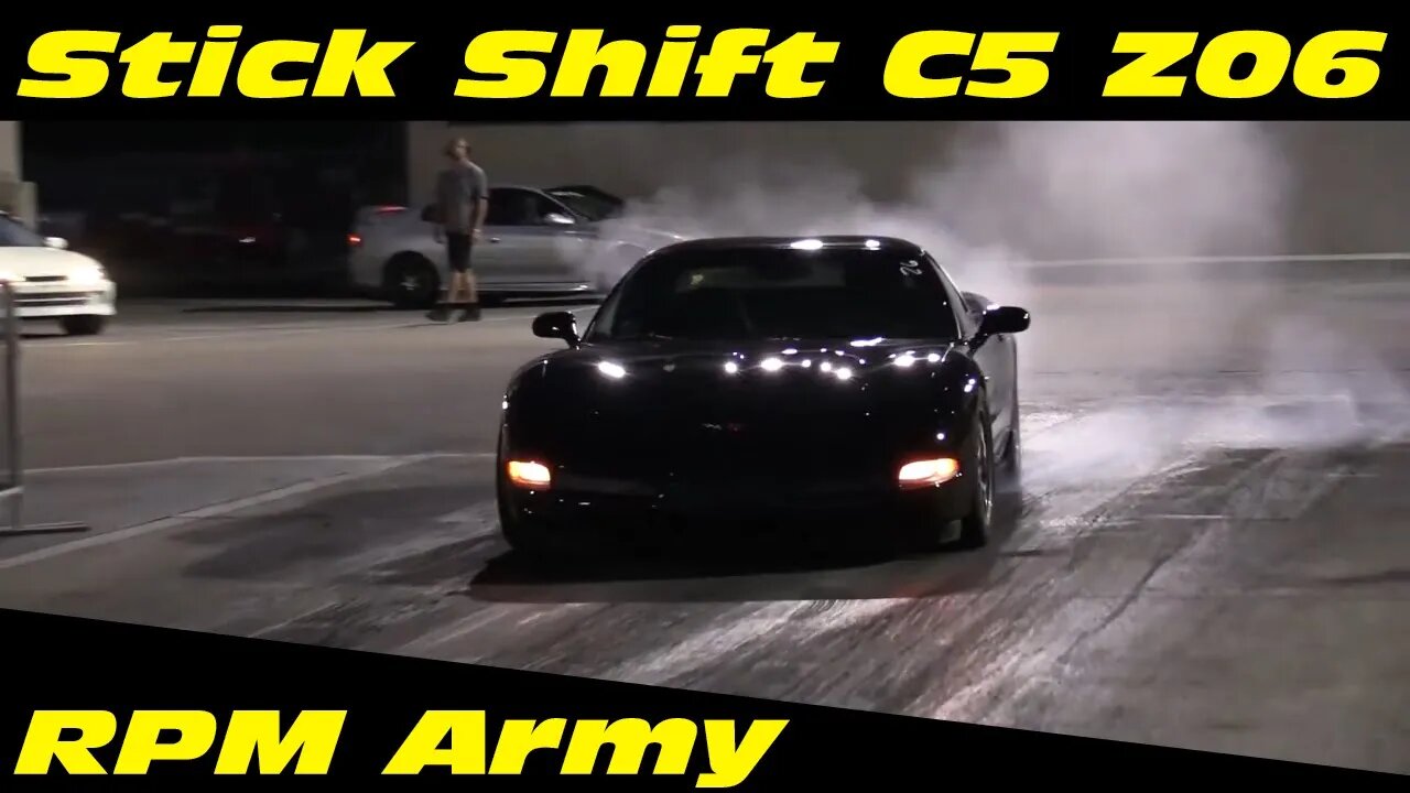 11 Second Stick Shift C5 Z06 Wednesday Night Street Drags