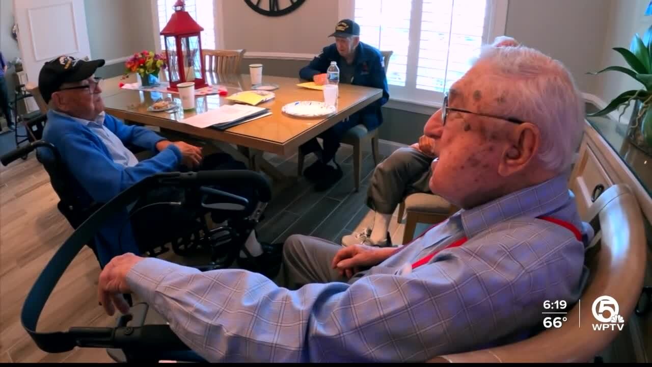 World War II veterans from South Florida share emotional stories
