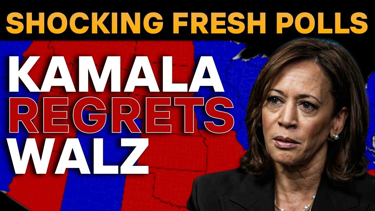 Kamala in Crisis: Walz Abandoned, Trump CRUSHES Harris in Shocking 2024 Poll Results! - 10/5/24