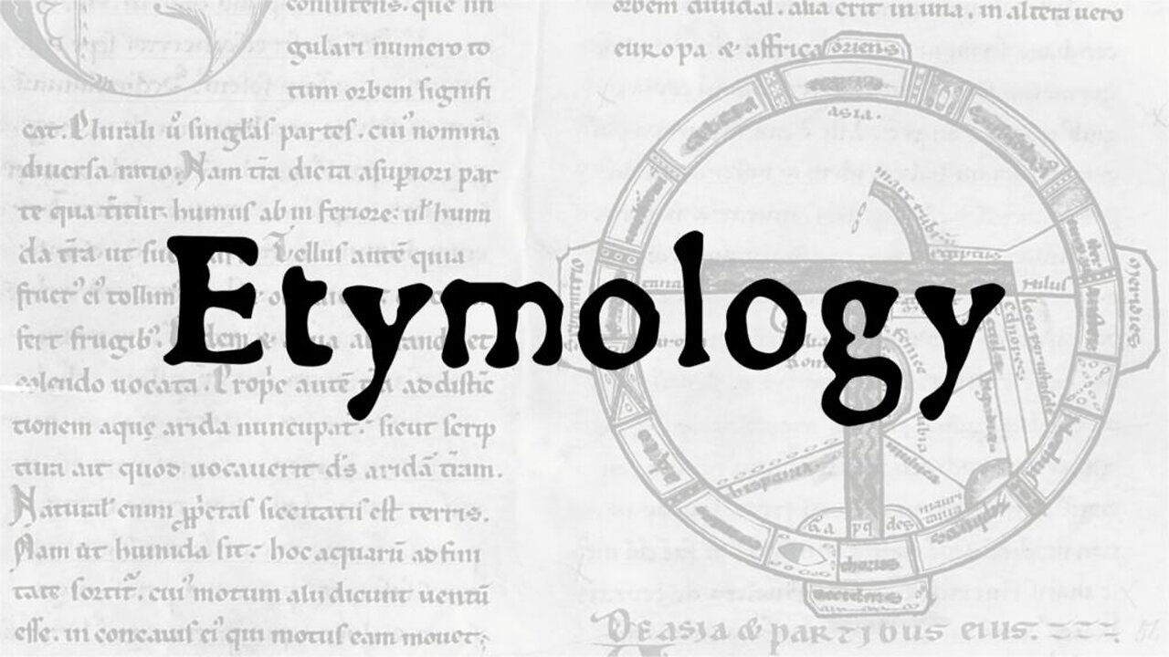 Etymologie - Wort am Sonntag - Etymologie (mehrsprachig)