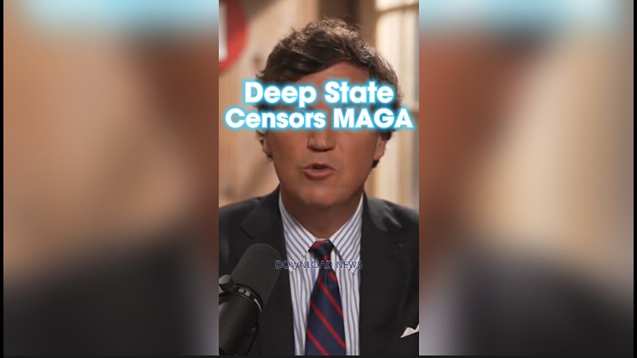 Tucker Carlson: The Deep State is Censoring MAGA To Steal Trump's 2024 Election - 2/16/24