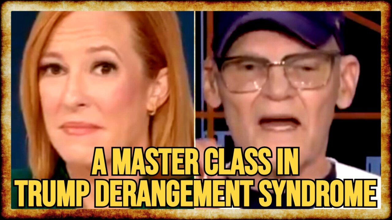 Carville SCARES Jen Psaki With UNHINGED Response to Trump Interview