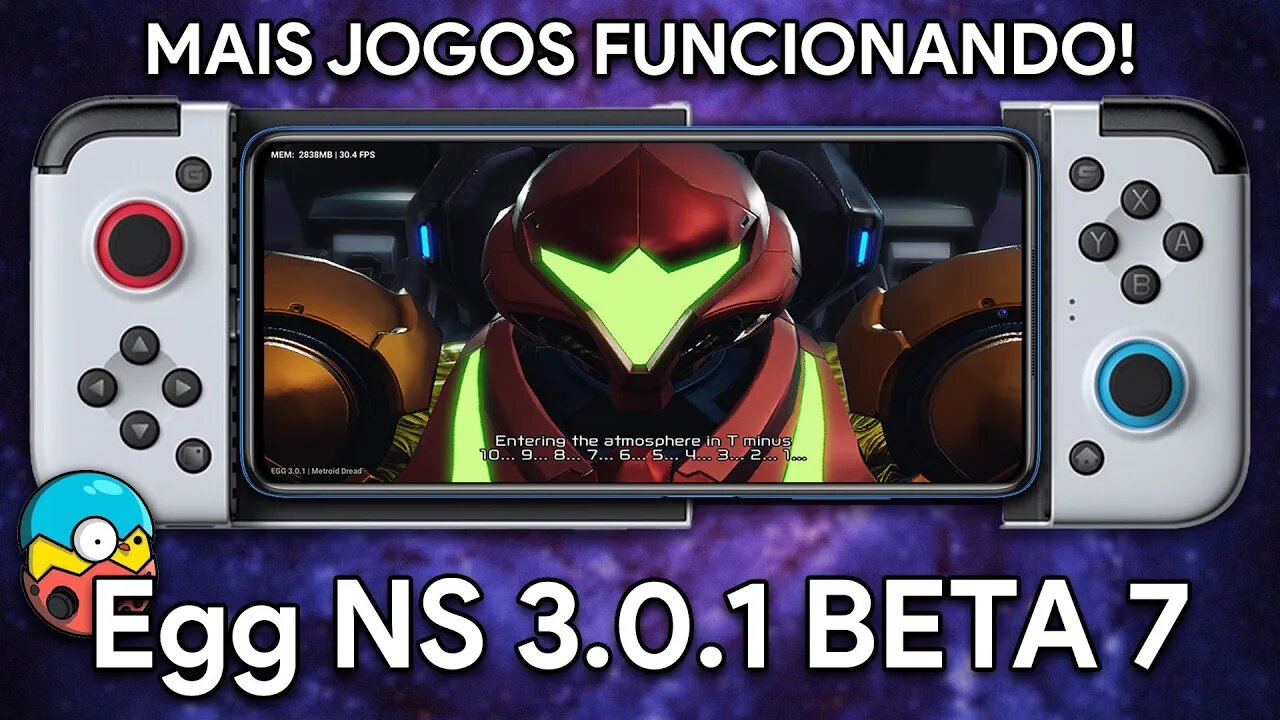 Egg NS v3.0.1 BETA 7 | EMULADOR DE SWITCH | SUPORTE A MAIS JOGOS E AO ANDROID 10!