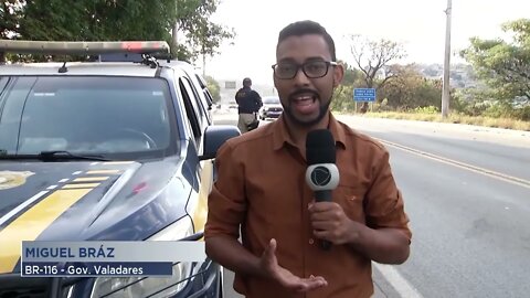 Gov. Valadares: Policiais Rodoviários Federais atentos nas rodovias que cortam o Leste de Minas