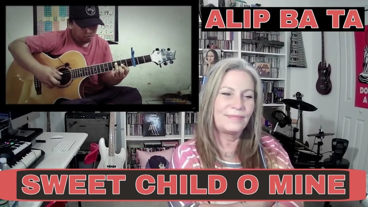 ALIP BA TA Reaction SWEET CHILD O MINE Guns n Roses TSEL Alip Ba Ta TSEL Reacts Guns and Roses react