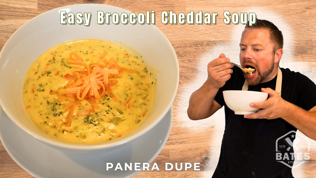 Easy Panera Broccoli Cheddar Soup Dupe | Creamy Comfort At Home