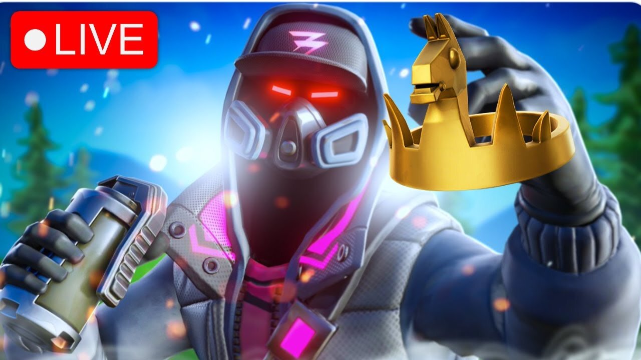 LIVE - Solo Crown Wins / 10,000 WINS GRIND (Fortnite Season 4)