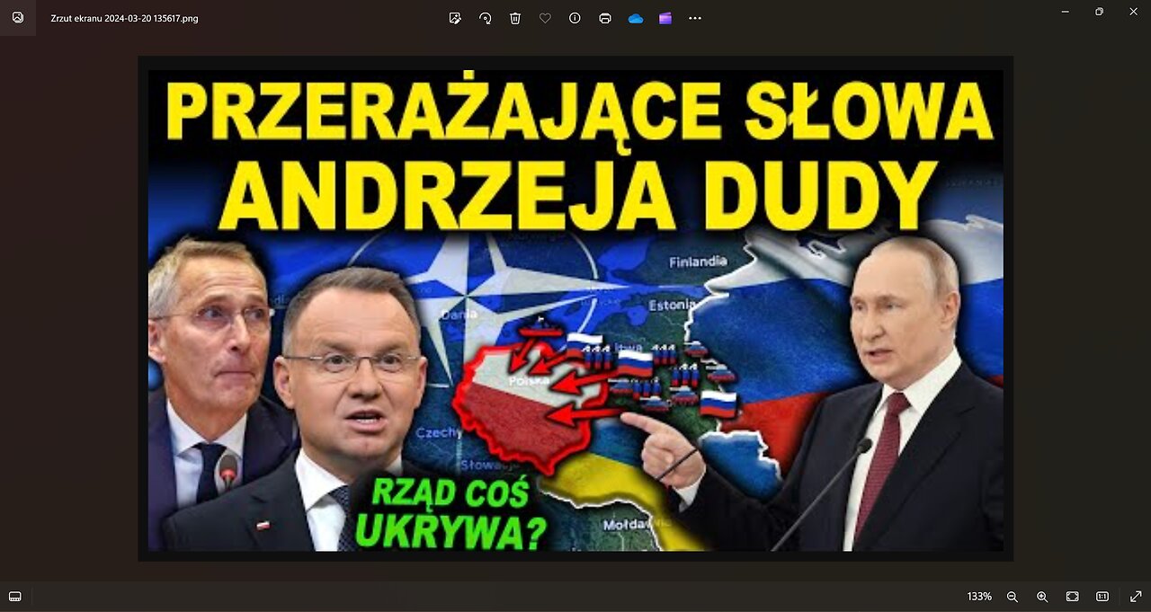 ANDRZEJ DUDA PODAJE DATĘ ATAKU ROSJI