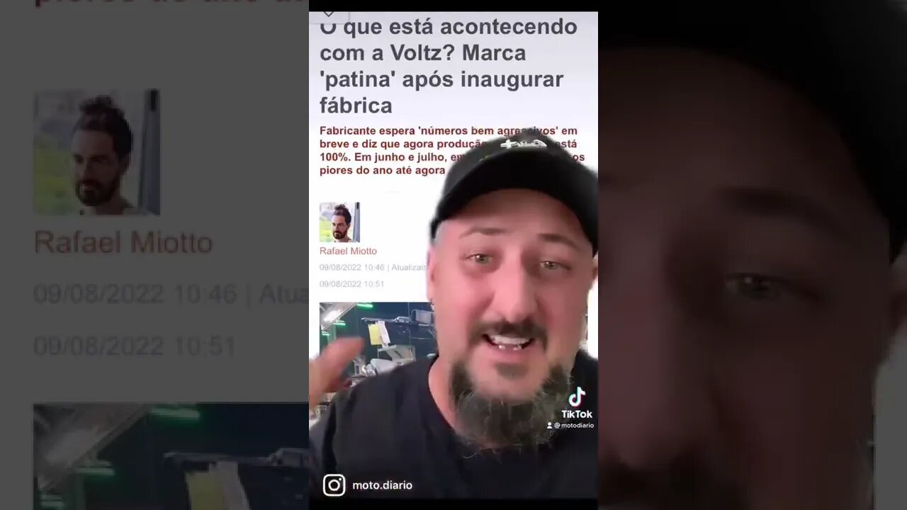 Voltz, O MUNDO MUNDA, mas pra GENTE Jamais irá MUDAR, Xô MOTO ELÉTRICA