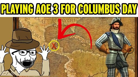 Playing colonial videogame to honor ⛵ Columbus Day ⛵