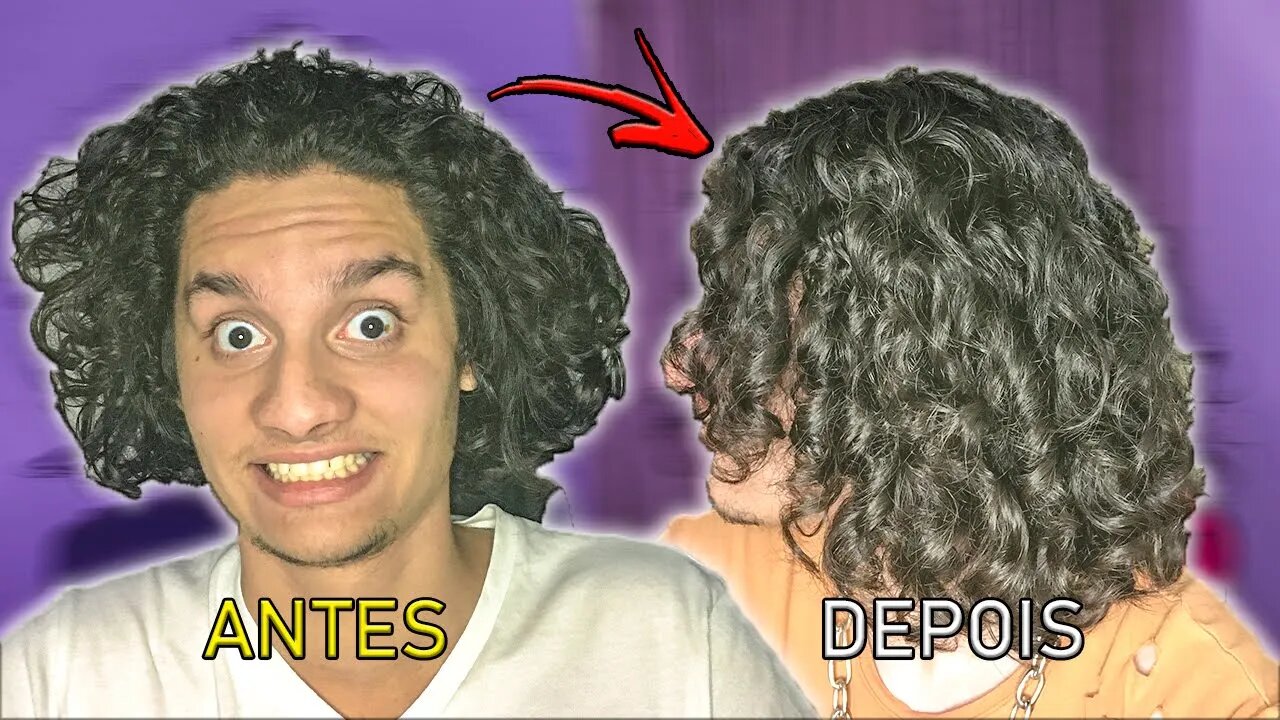 COMO FAZER NUTRIÇÃO CAPILAR EM CABELO ONDULADO MASCULINO