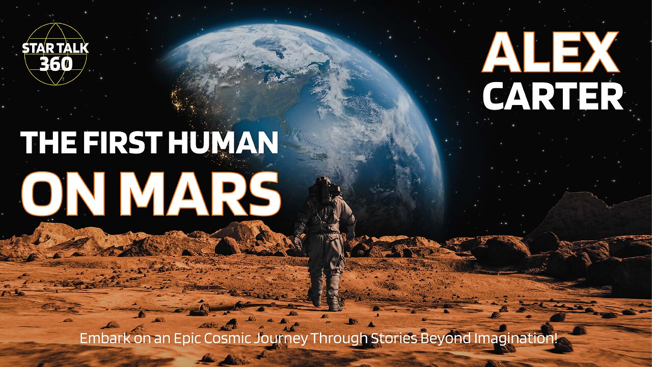 Humanity's Giant Leap: THE FIRST PERSON TO SET FOOT ON MARS !