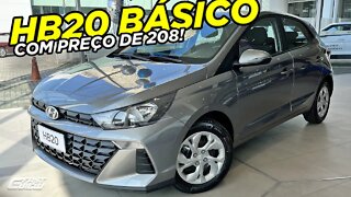 NOVO HYUNDAI HB20 COMFORT ASPIRADO 2023 VERSÃO DE ENTRADA MANUAL VALE A PENA?