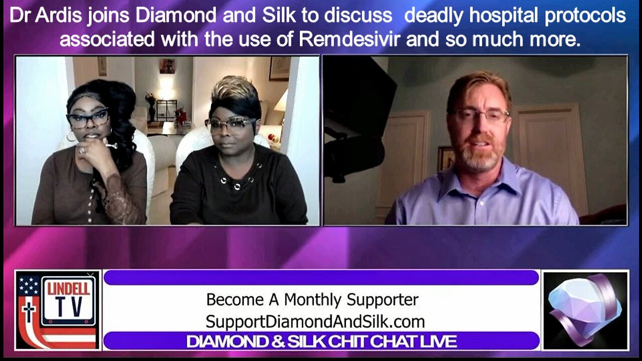 Dr Ardis joins Diamond and Silk to discuss the Juice Juice.