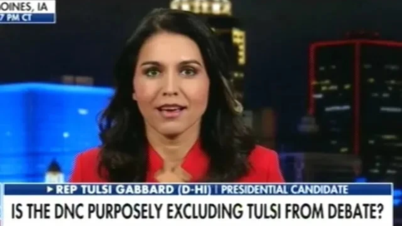 Tulsi Gabbard Responds To Accusations That The "DNC Is Rigging The Election! Again!"