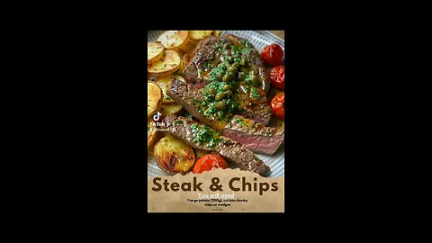 steak and potatoes