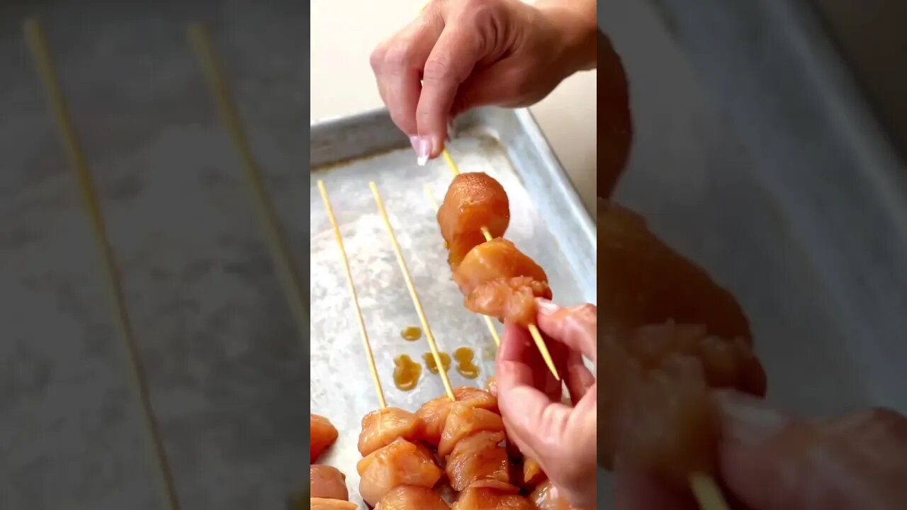 Teriyaki Chicken Skewers