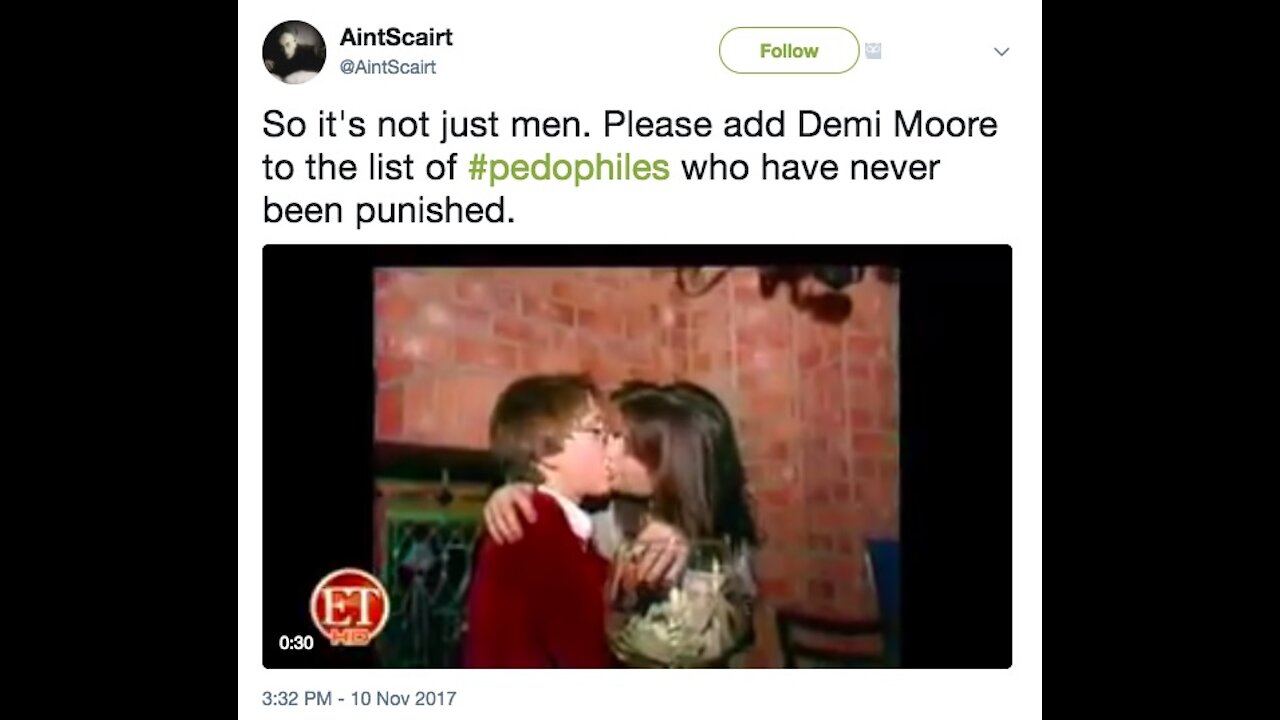 Demi Moore - Hollywood Pedophile