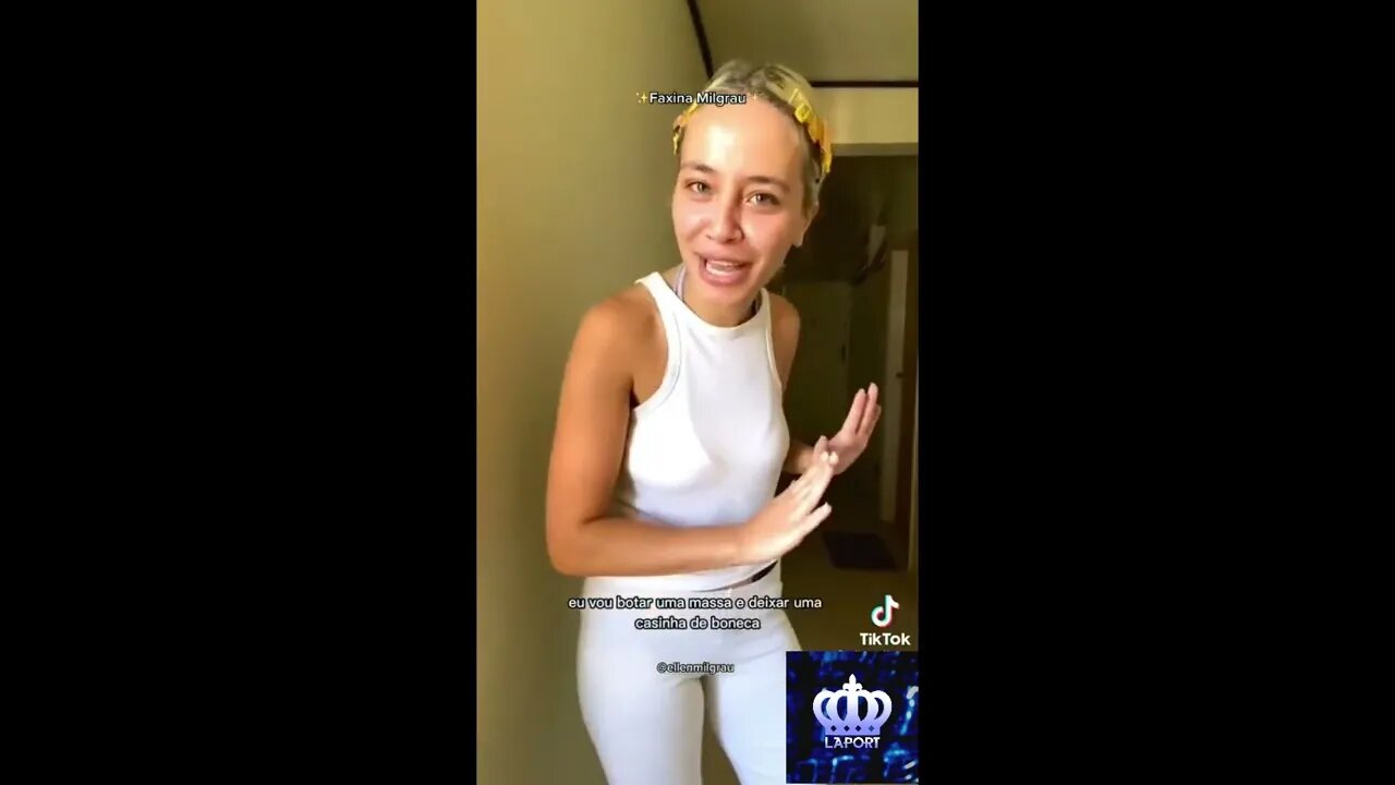 Ellen do TikTok, ela faz faxina solidária na casa de pessoas que estão emocionalmente abaladas