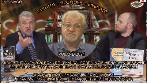 FILM Z STUDIA VTV 2020 ROKU P.T. ''SKANDAL SWIATOWY TRUMP OSZUKANY PODDAJA CIE HIPNOZIE WIRUSOWEJ'' RETROSPEKCJA PSYCHOMANIPULACJI TRAGEDII MEDIALNEJ I GLOBALNEJ. WARTO O TYM ROZMAWIAC NIE ZAPOMINAĆ! UCZYNIĆ NIEŚWIADOME ŚWIADOMYM R