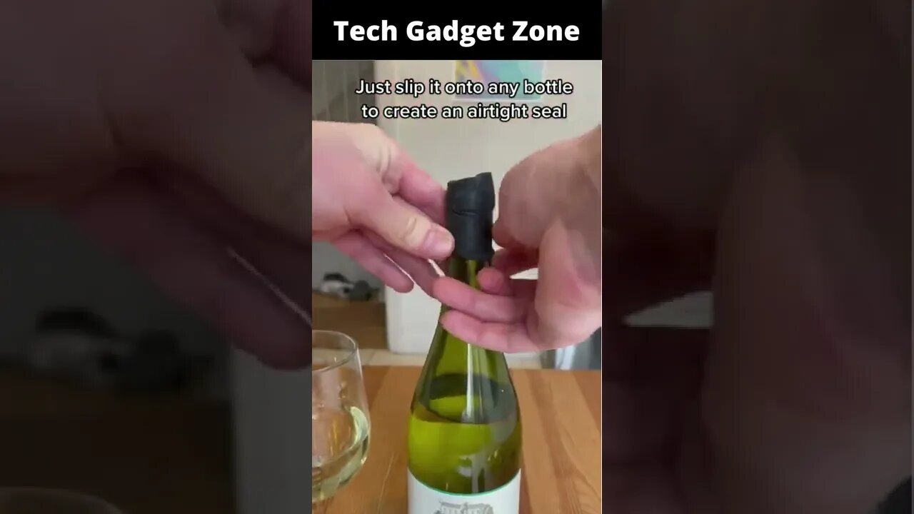 Wine Condoms 😍 | Smart Gadgets for Home #short