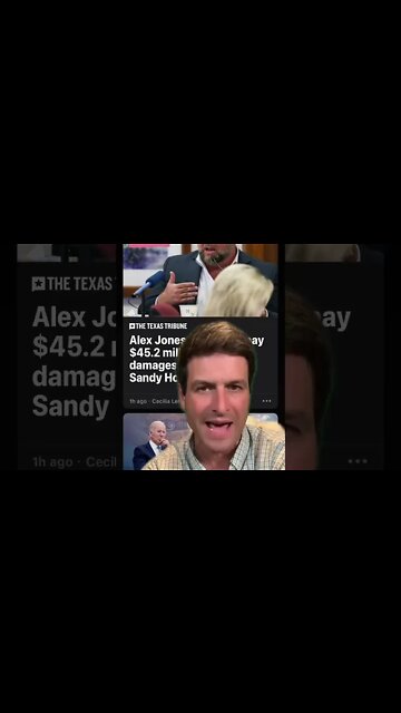 Alex Jones To Pay $49.3m in Punitive Damages! 😳 Thoughts?