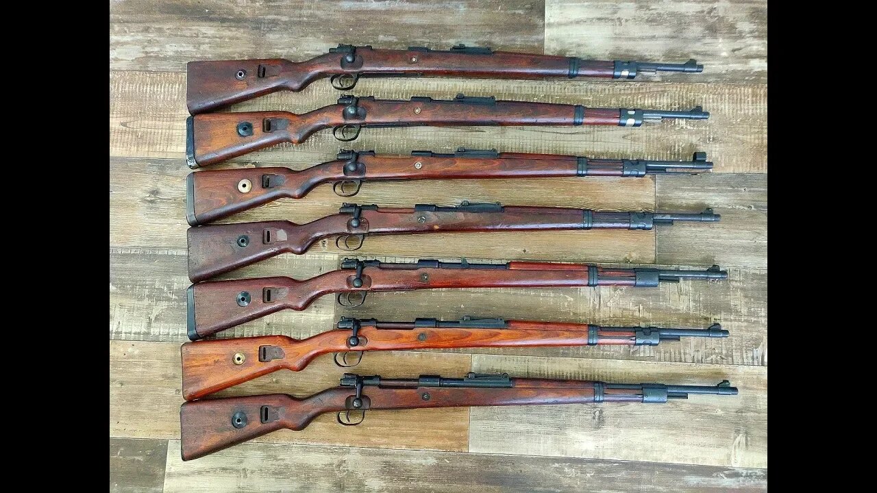 WW2 - SS German K98K Rifles